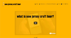 Desktop Screenshot of newjerseycraftbeer.com